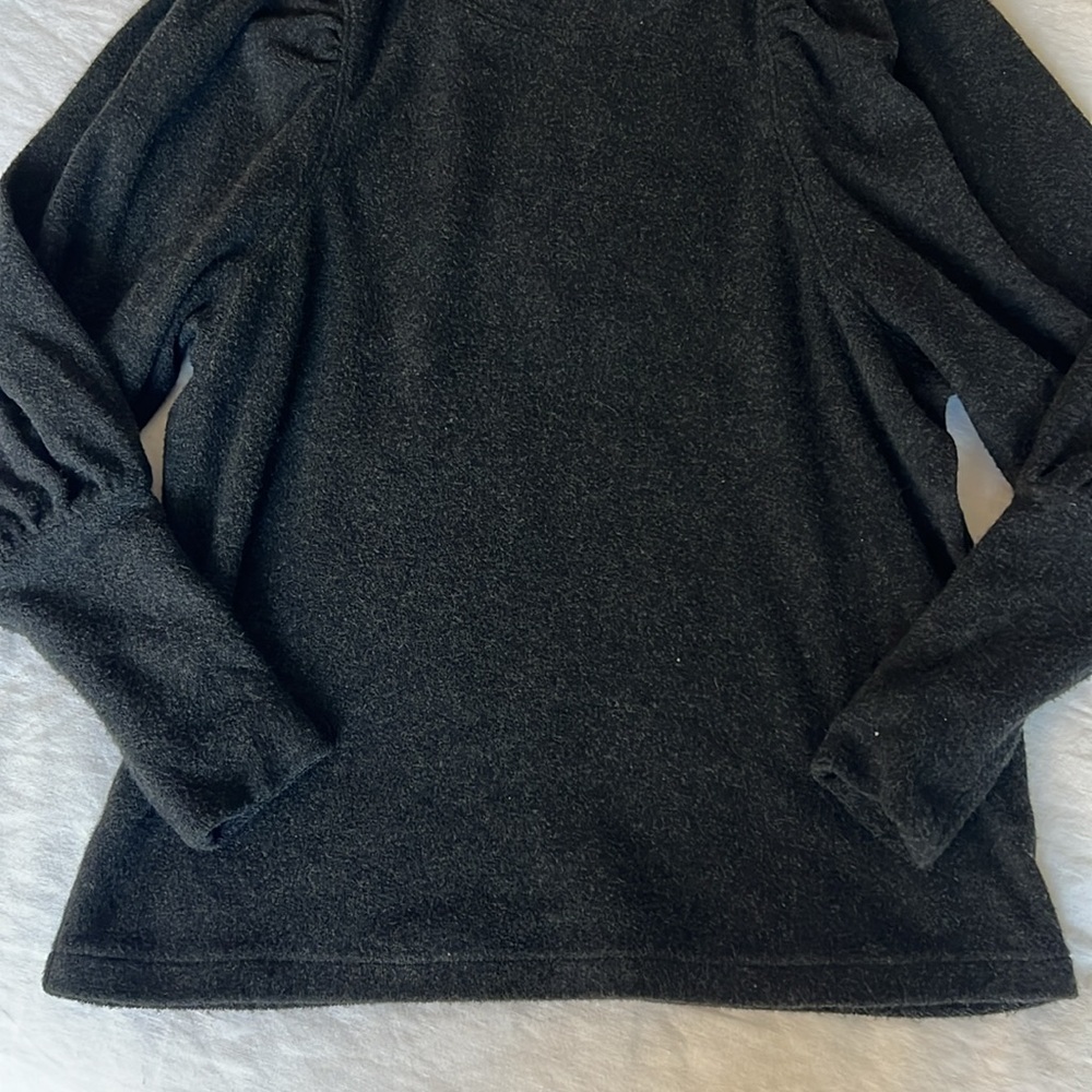 Madewell Puff Sleeve Detail Top - Picture 3 of 5